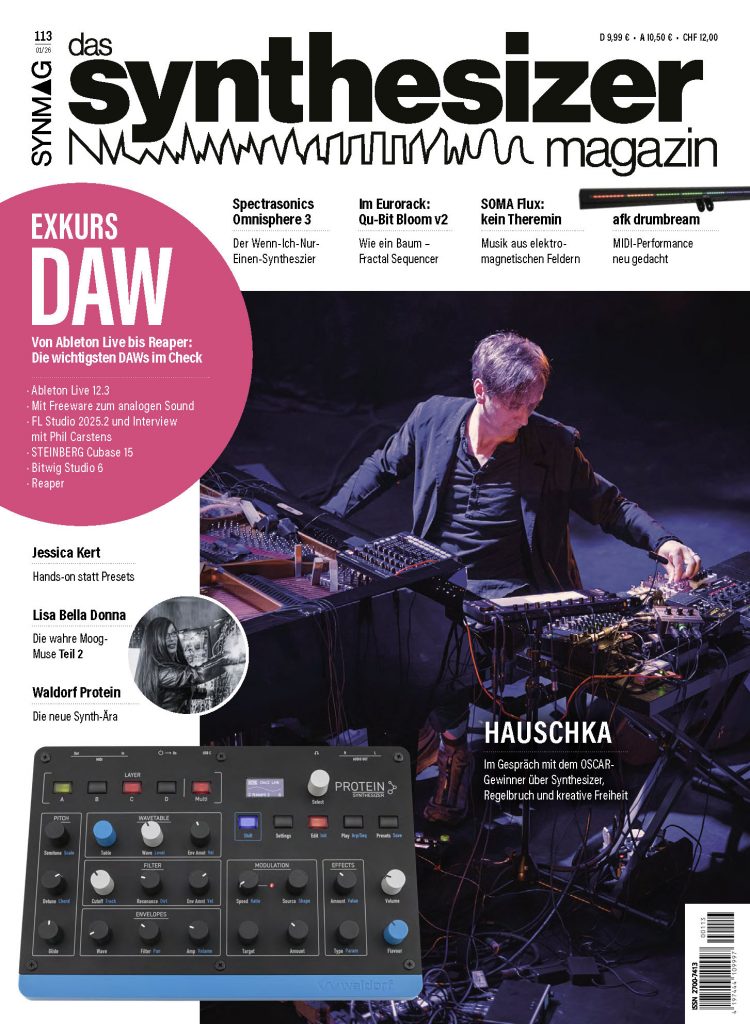 Cover des SynMag, Ausgabe 113